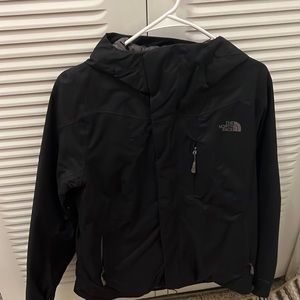 Worn about 5 times. Large women black north face